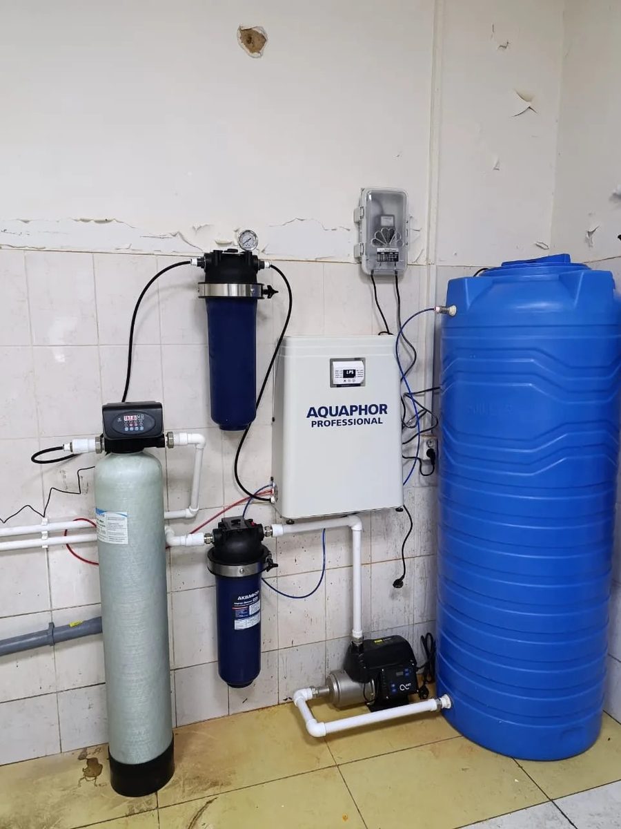 Питьевая вода на обратном осмосе APRO 120MF: общий вид